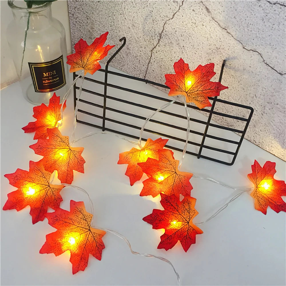 Guirnalda de Luces LED Otoñal para Halloween
