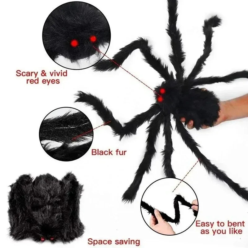 Araña Gigante Peluda de Halloween