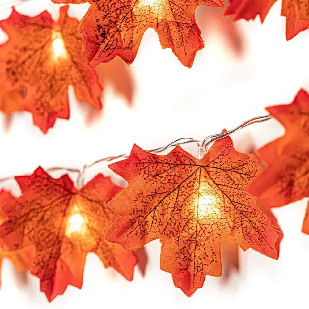 Guirnalda de Luces LED Otoñal para Halloween